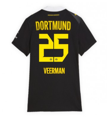 Borussia Dortmund Joey Veerman #25 Replika Bortatröja Damer 2026-27 Kortärmad